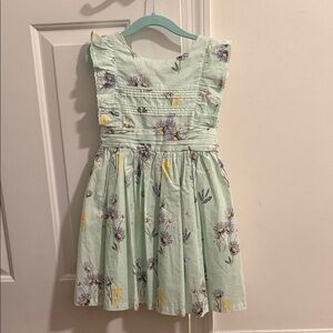 🐣🌼NWT Easter Floral Mint Green Kids Dress 3T